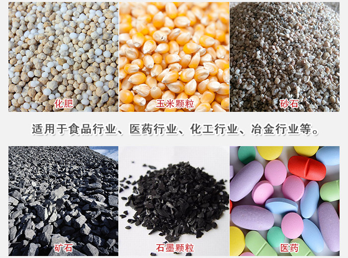 直線篩分機(jī)適用范圍：直線篩主要篩分一些散狀的顆?；蚍蹱畹奈锪?。